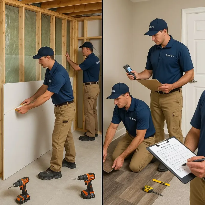 Repairs and Reconstruction process in Horseheads, NY